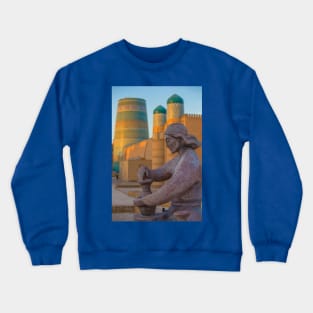 Uzbekistan. Khiva. Itchan Kala - Old City. Crewneck Sweatshirt